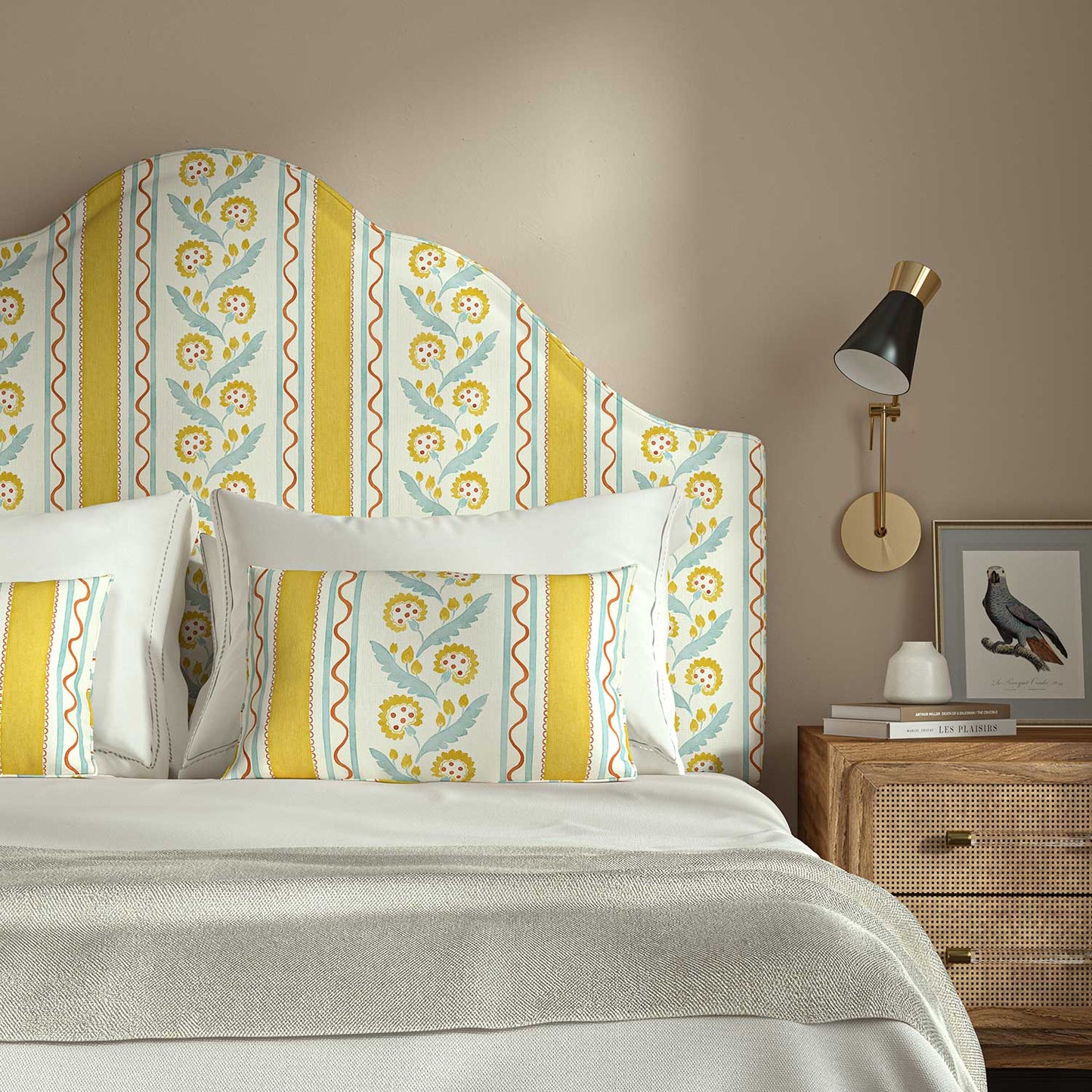Linwood Polly Stripe St.Clements Made to Measure Curtains