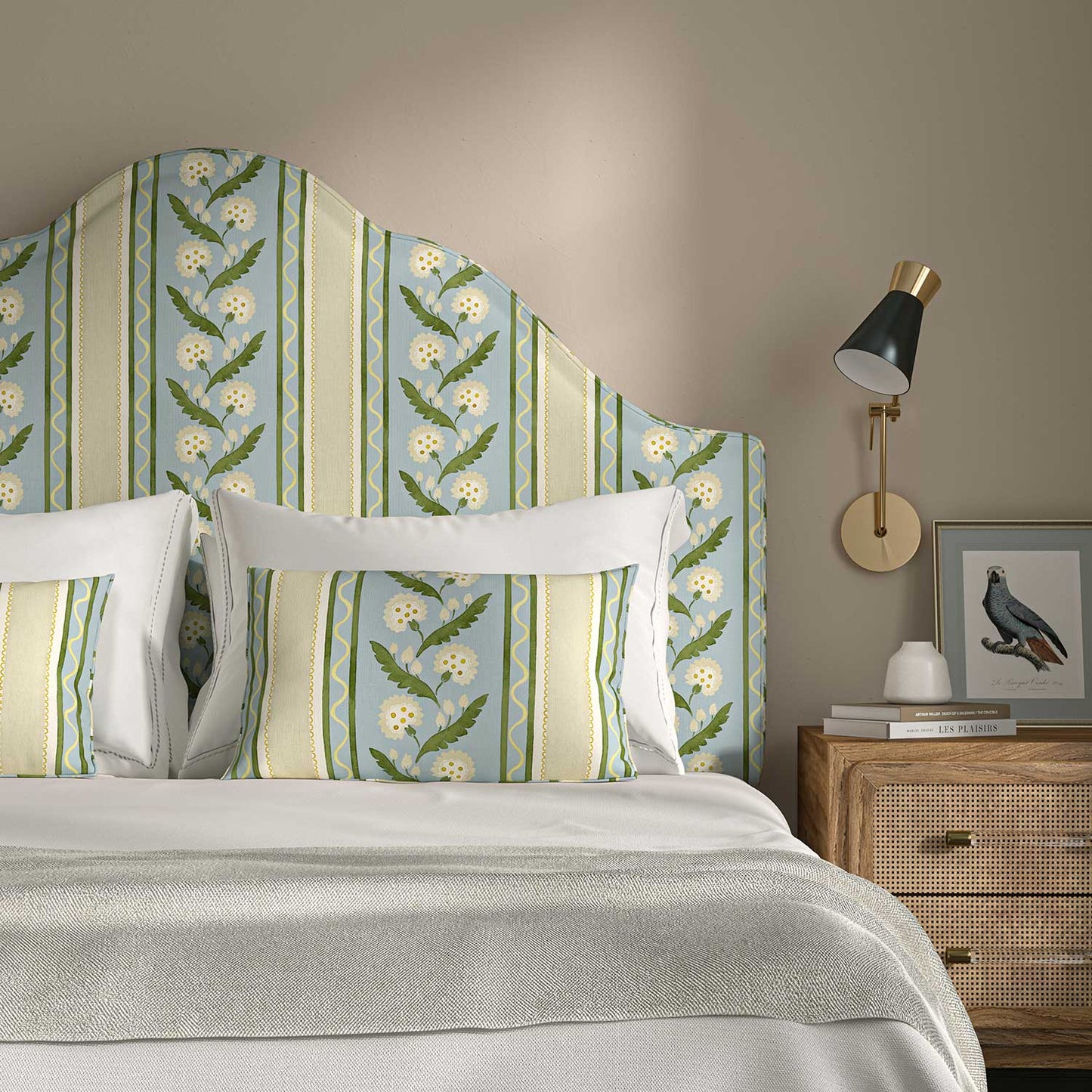 Linwood Polly Stripe Lakeside Made to Measure Curtains