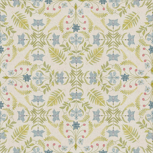Chess Fresco Citron Made to Measure Roman Blinds