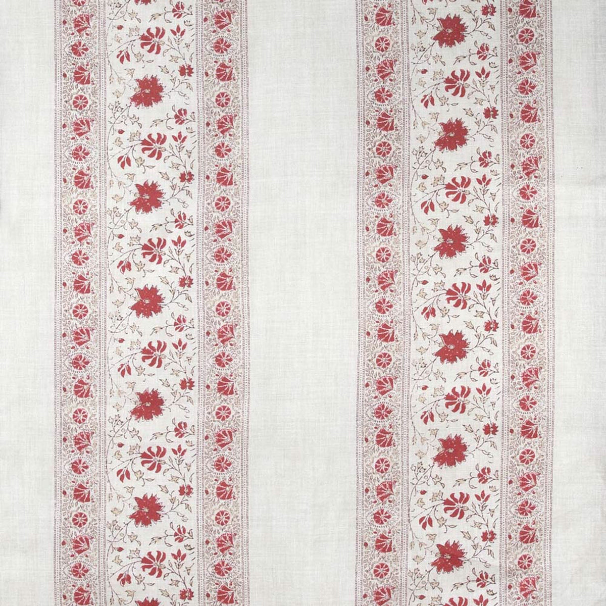 Kate Forman Freya Red Made to Measure Roman Blinds