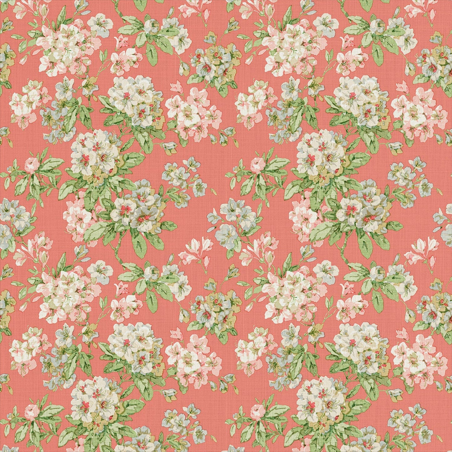 Linwood Gertrude Pink Orange Made to Measure Curtains
