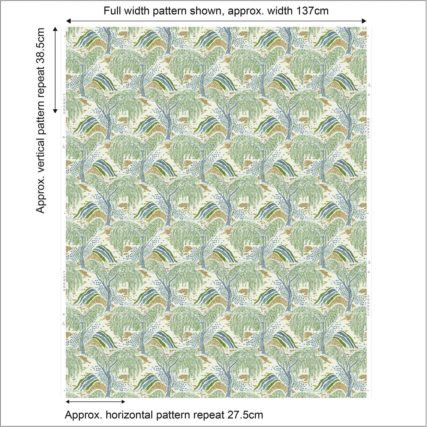 Linwood Gwendolyn Emerald Made to Measure Curtains