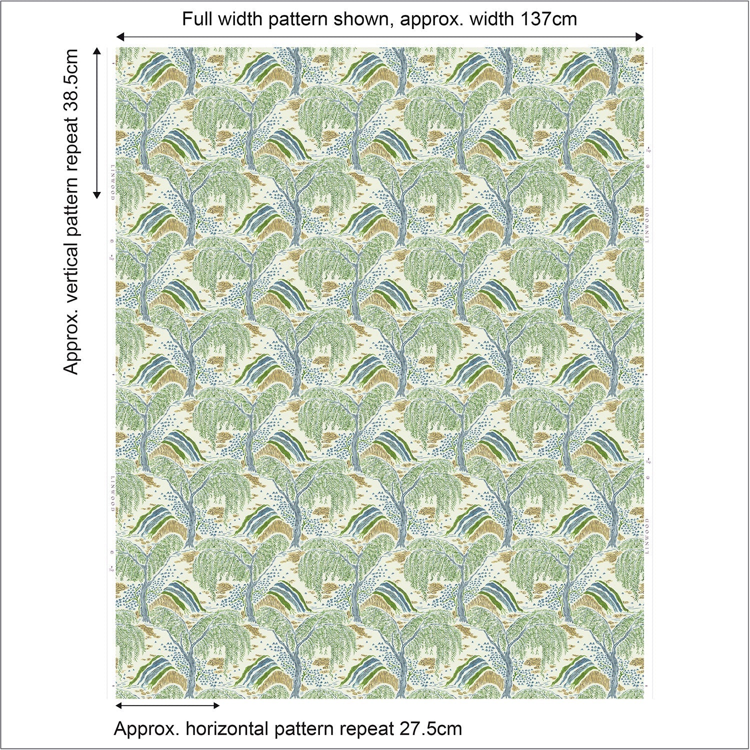 Linwood Gwendolyn Emerald Made to Measure Curtains