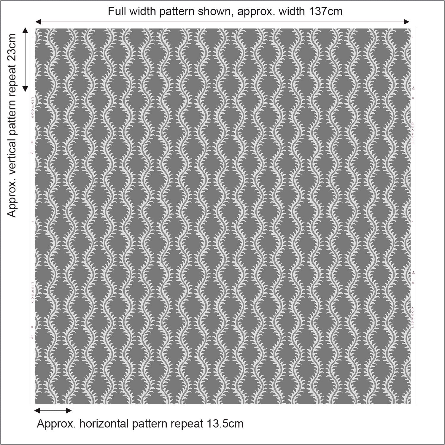 Linwood Helter Skelter Fountain Made to Measure Curtains