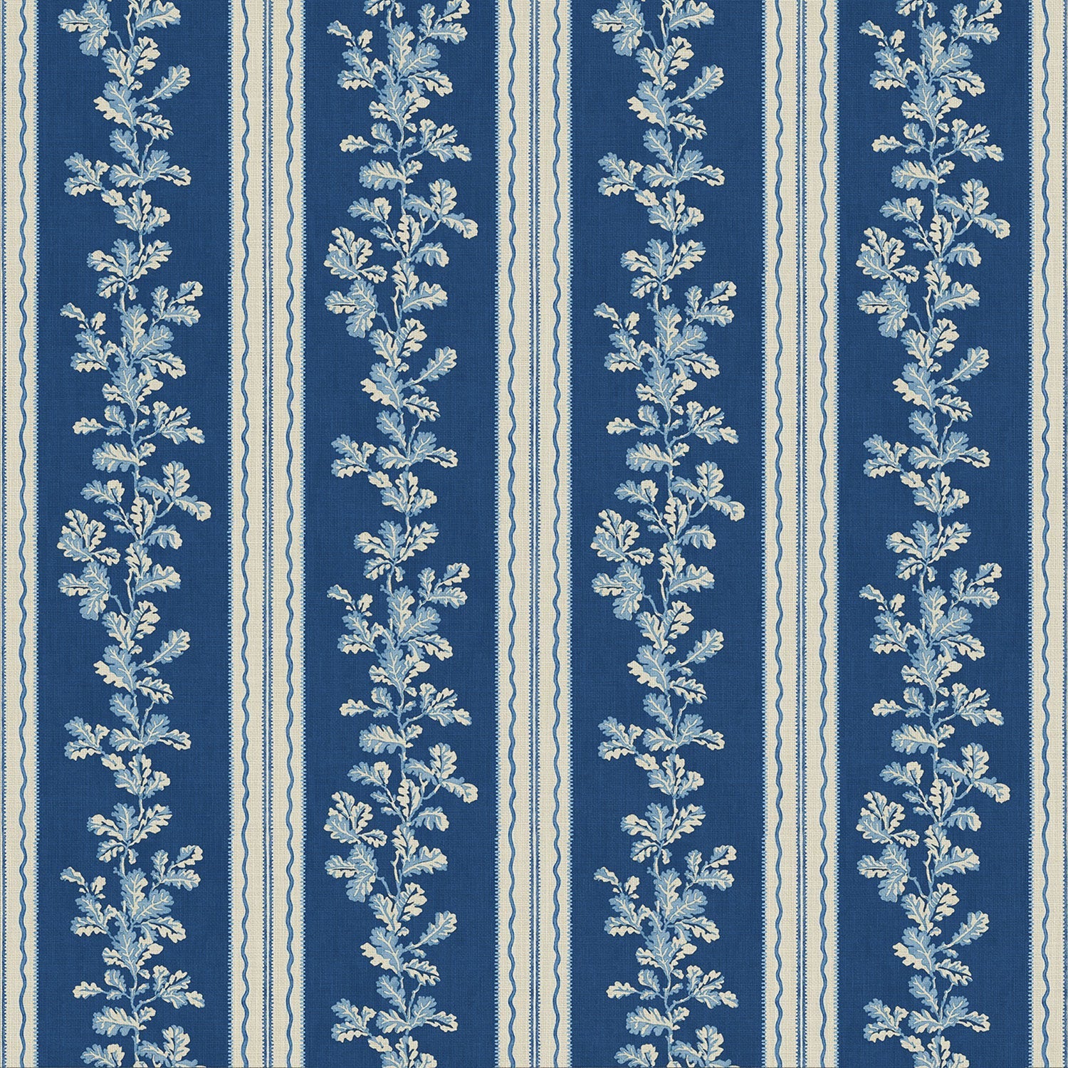 Linwood Hester Classic Blue FR Made to Measure Curtains