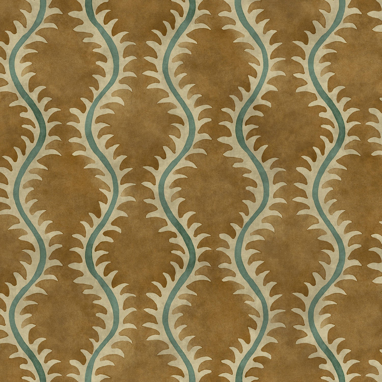 Linwood Helter Skelter Beach Velvet FR Made to Measure Curtains