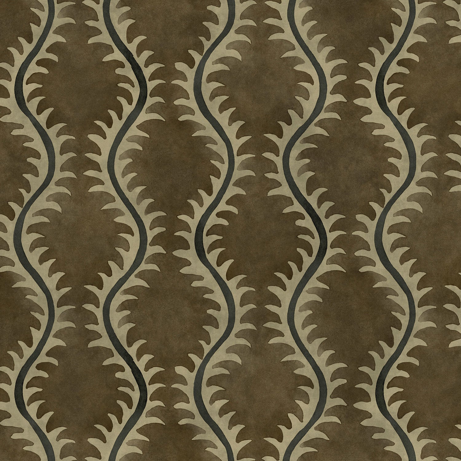 Linwood Helter Skelter Cobbles Velvet FR Made to Measure Curtains