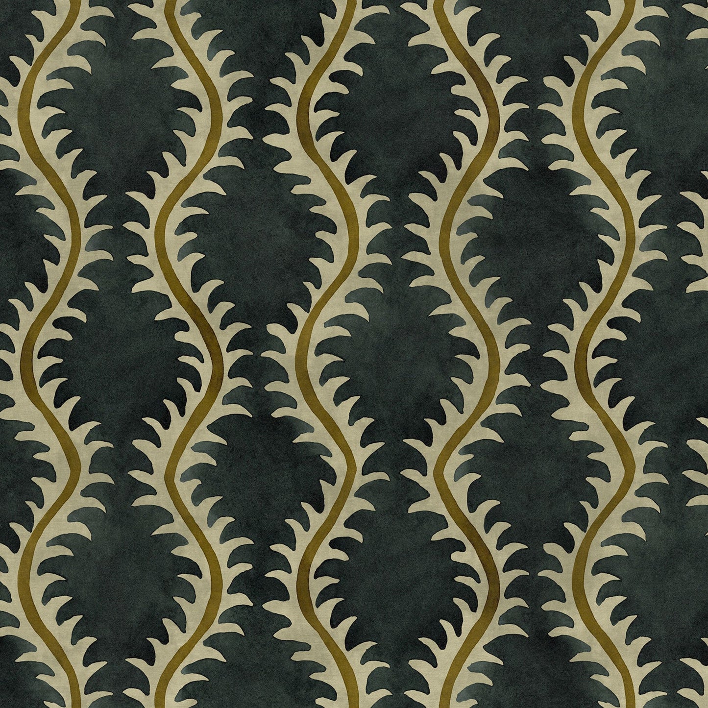 Linwood Helter Skelter Midnight Velvet FR Made to Measure Curtains