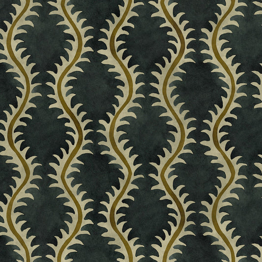 Linwood Helter Skelter Midnight Velvet FR Made to Measure Curtains