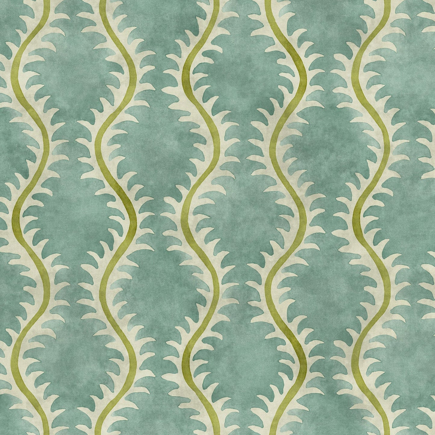 Linwood Helter Skelter River Bed Velvet FR Made to Measure Curtains