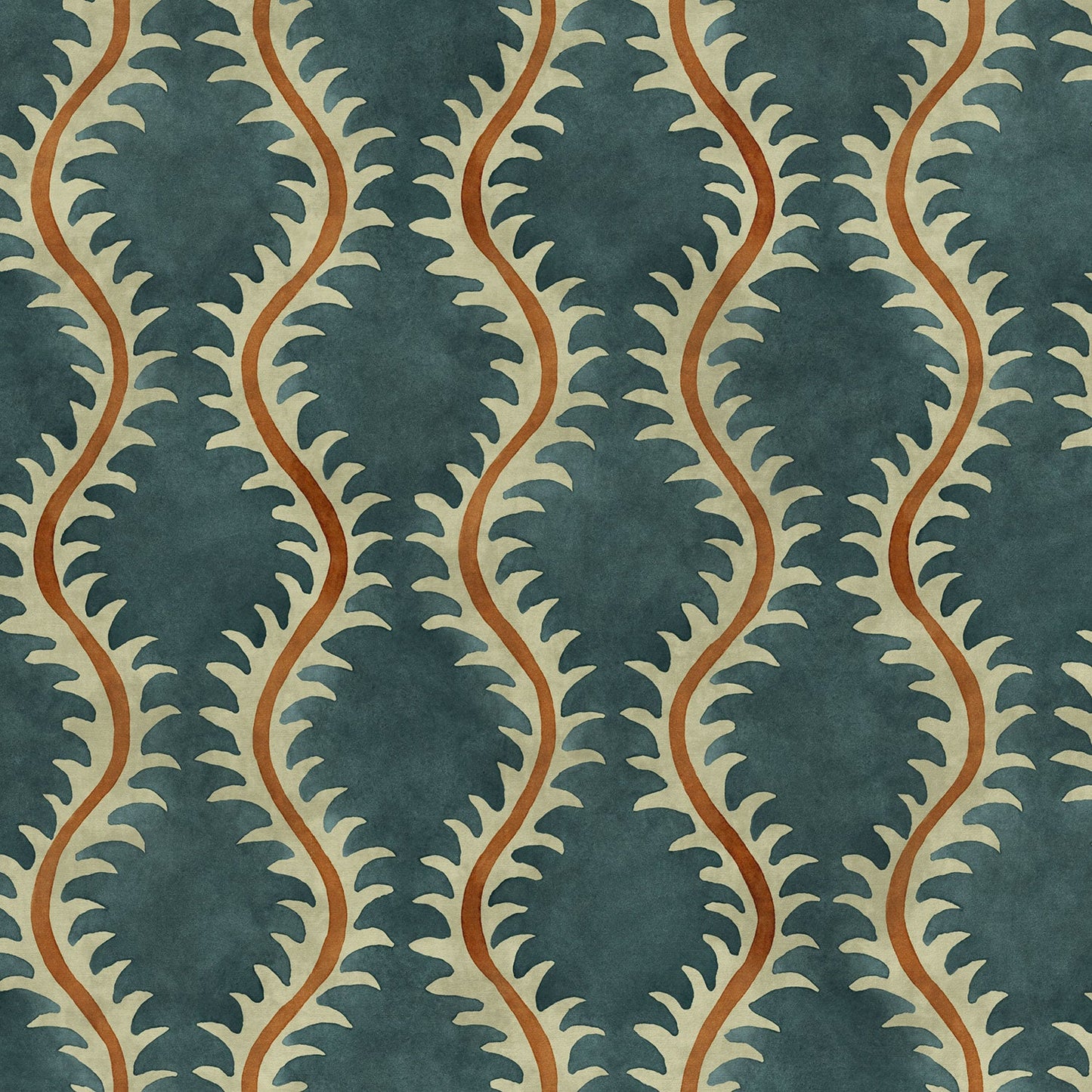 Linwood Helter Skelter Volcano Velvet FR Made to Measure Curtains