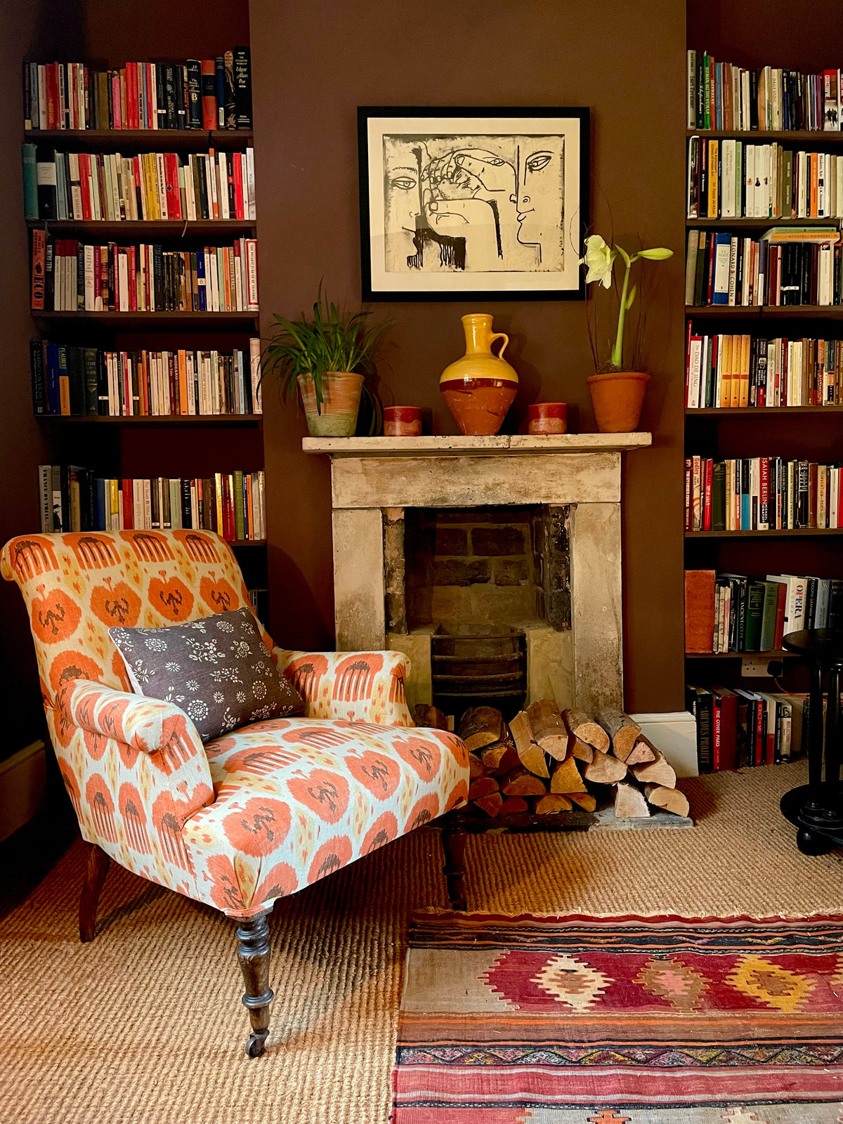 Kate Forman Jag Orange Made to Measure Curtains – image 3