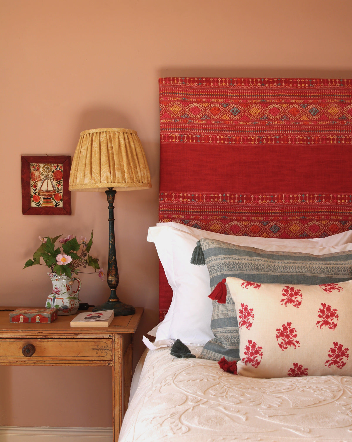 Kate Forman Agnes Red Made to Measure Roman Blinds – image 4