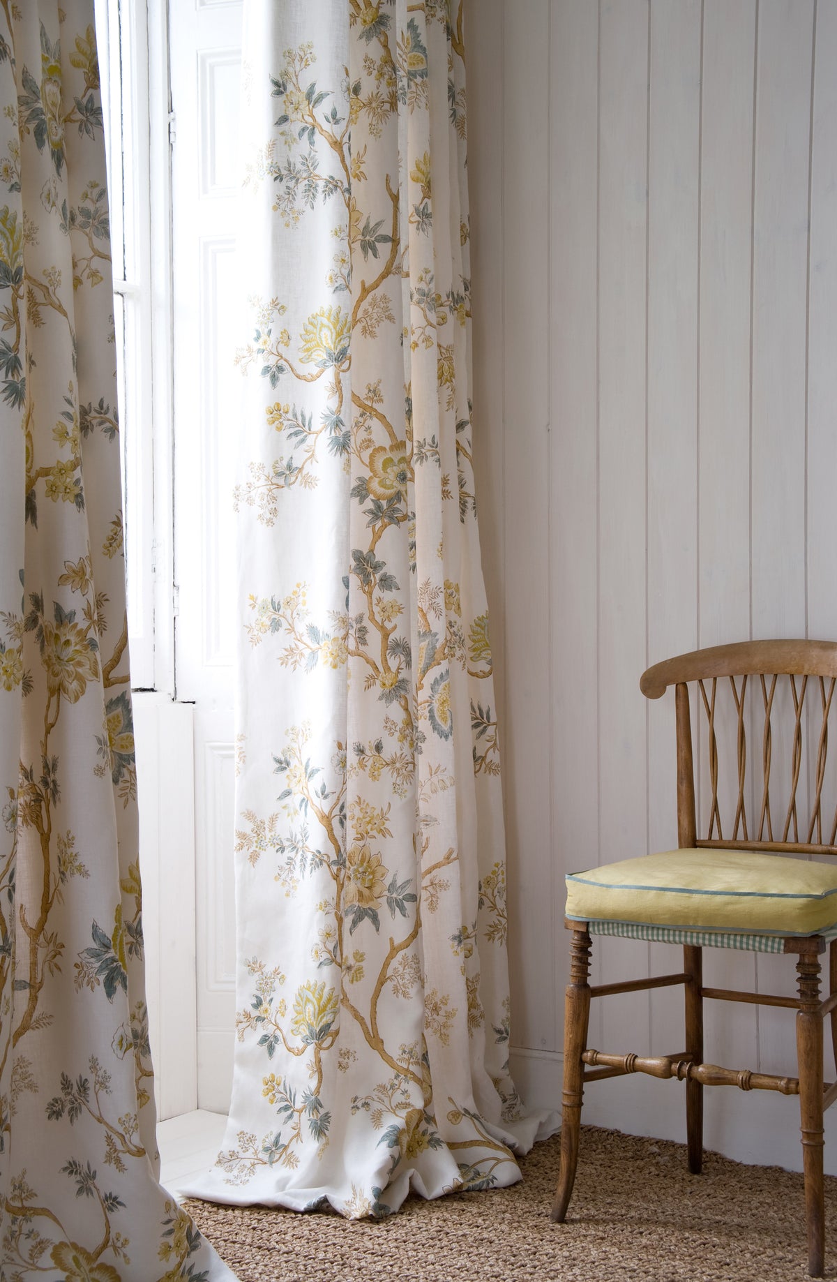 Lewis & Wood Indienne Quince Made to Measure Curtains – lifestyle photograph