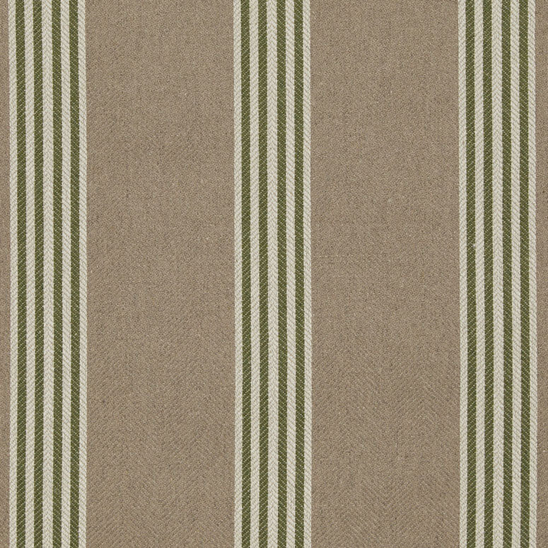 Falmouth Stripe Latte/Khaki