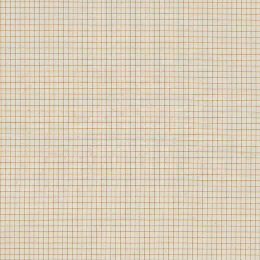 Ian Mankin Lining Check Mustard Made to Measure Curtains