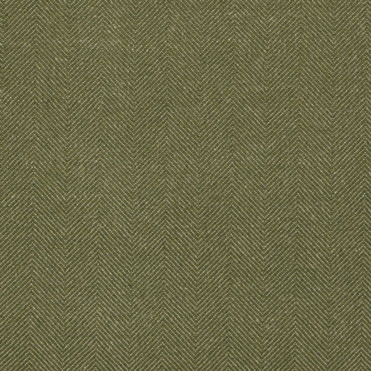 Ian Mankin Recycled Atlantic Khaki Made to Measure Roman Blinds