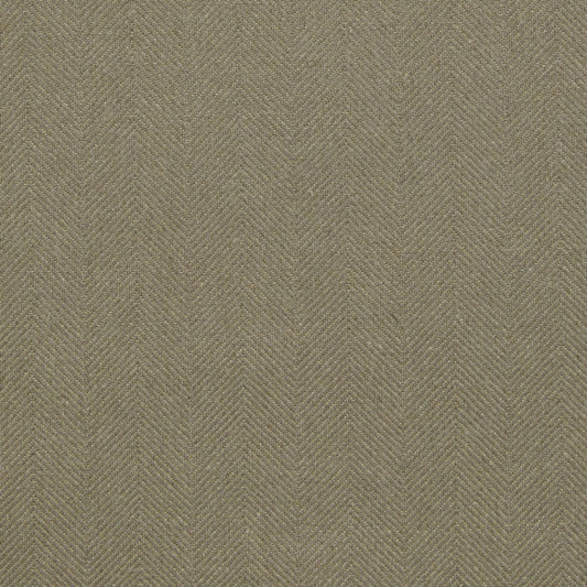 Ian Mankin Recycled Atlantic Taupe Made to Measure Roman Blinds