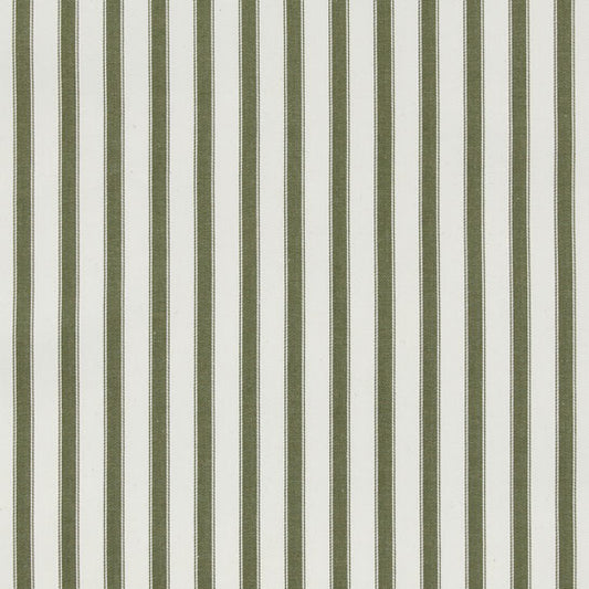 Ian Mankin Ticking Stripe 2 Khaki Made to Measure Curtains