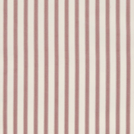 Ian Mankin Ticking Stripe 2 Raspberry Made to Measure Curtains