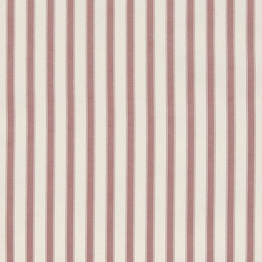 Ian Mankin Ticking Stripe 2 Raspberry Made to Measure Curtains