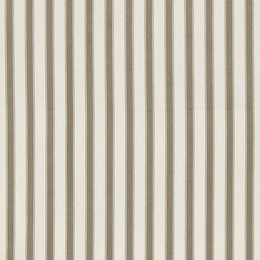 Ian Mankin Ticking Stripe 2 Taupe Made to Measure Roman Blinds