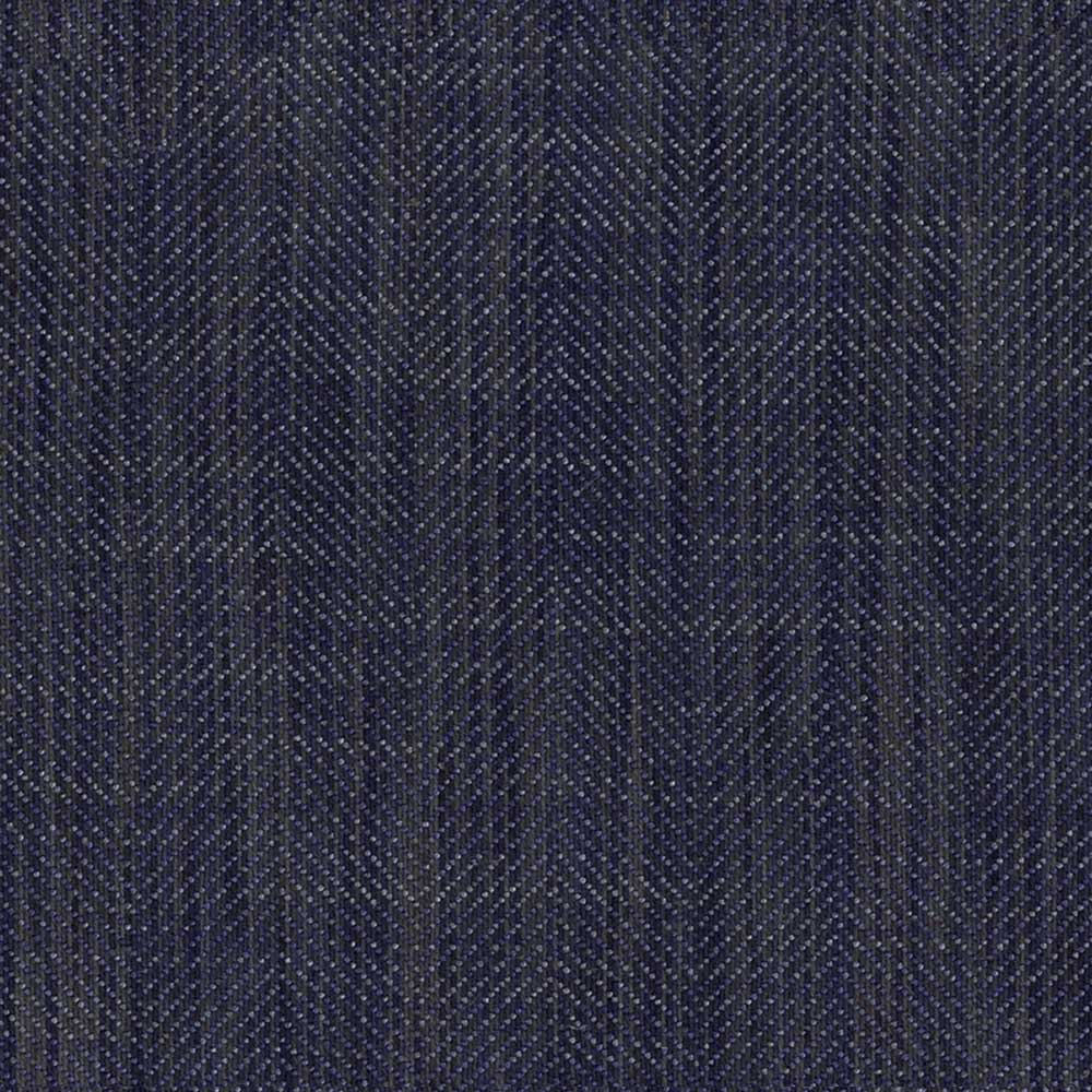 Ian Mankin Dunoon Dark Navy Made to Measure Roman Blinds
