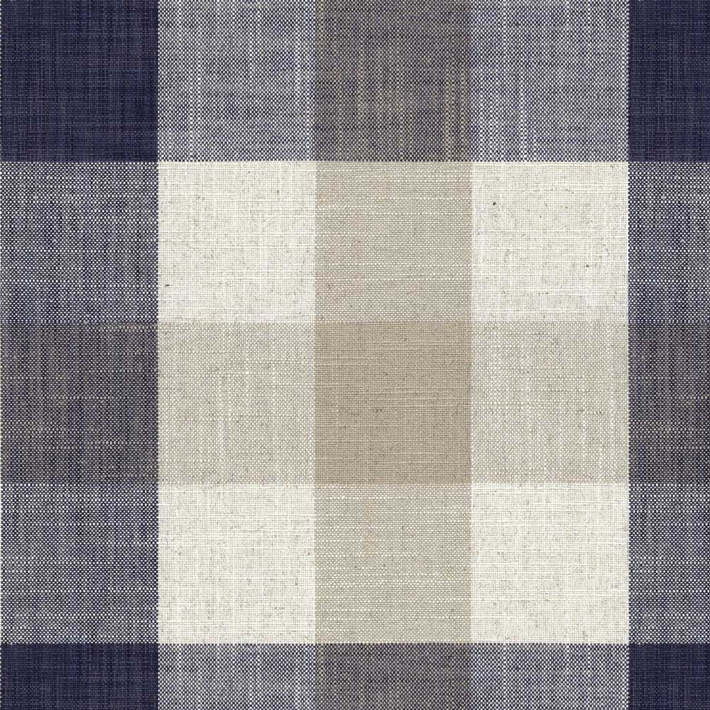 Oban Check Dark Navy