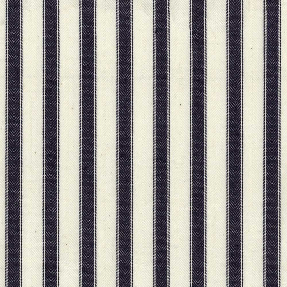 Ticking Stripe 2 Dark Navy