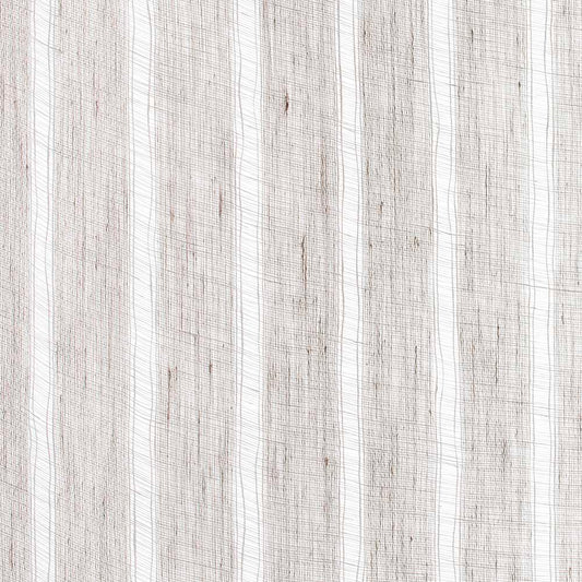 Ian Mankin Helford Stripe Linen Sheer Rustic Made to Measure Curtains