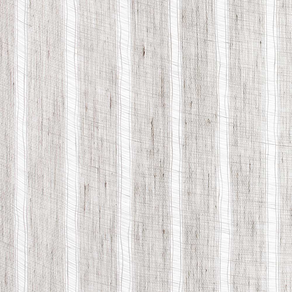 Ian Mankin Helford Stripe Linen Sheer Rustic Made to Measure Roman Blinds