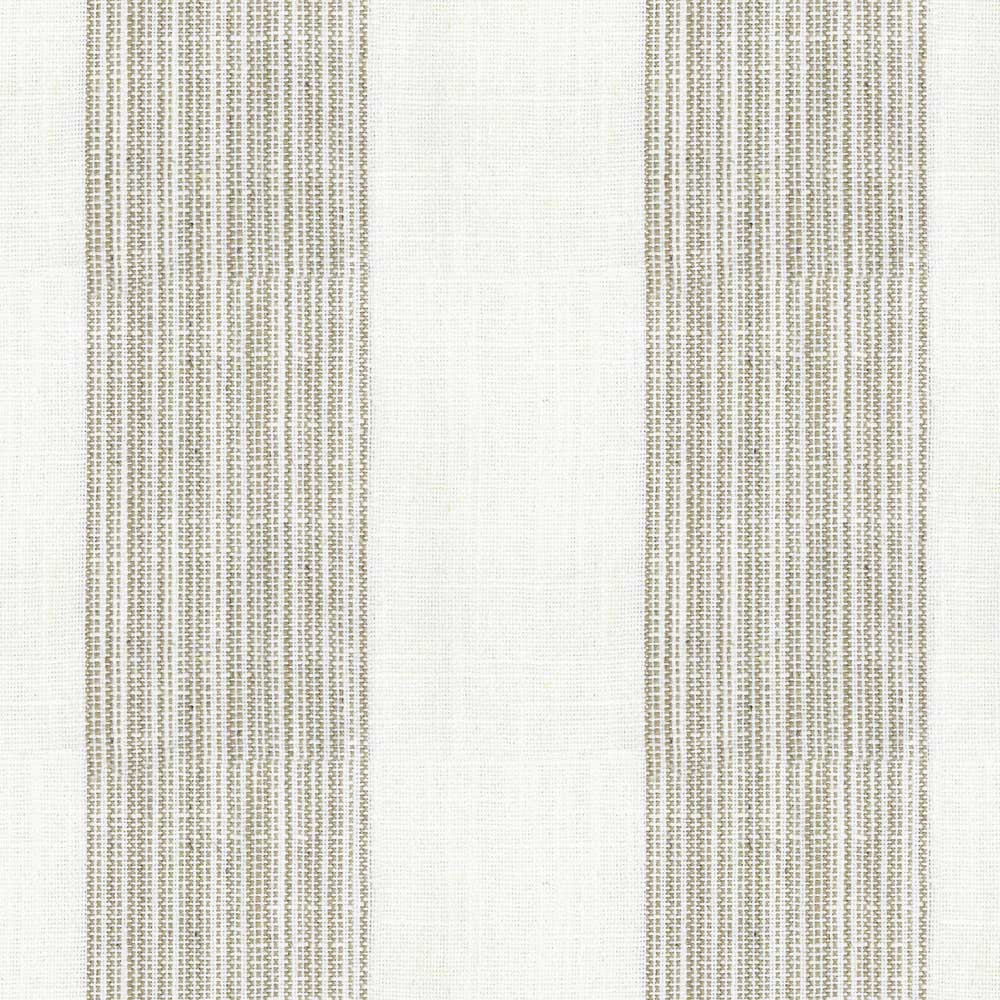 Ian Mankin Lulworth Stripe Oatmeal Made to Measure Roman Blinds