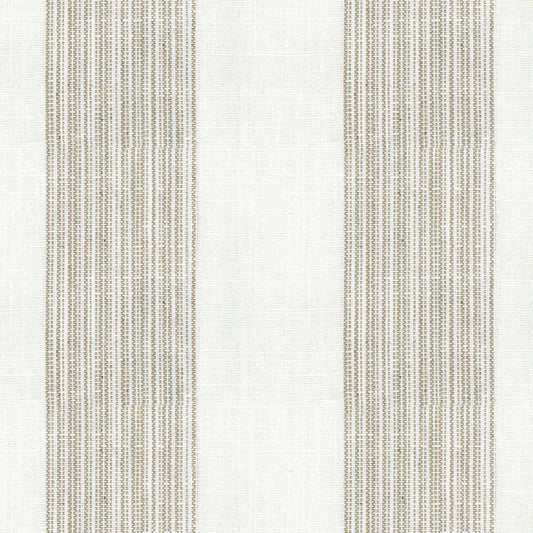 Ian Mankin Lulworth Stripe Oatmeal Made to Measure Roman Blinds