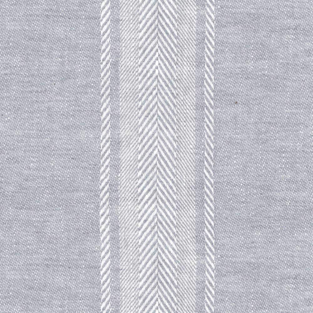 Ian Mankin Salcombe Stripe Mist Made to Measure Curtains