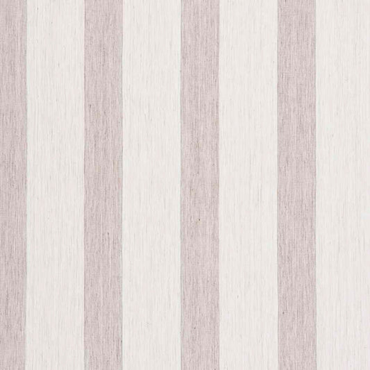 Ian Mankin Rift Stripe Linen Sheer Garnet Made to Measure Curtains