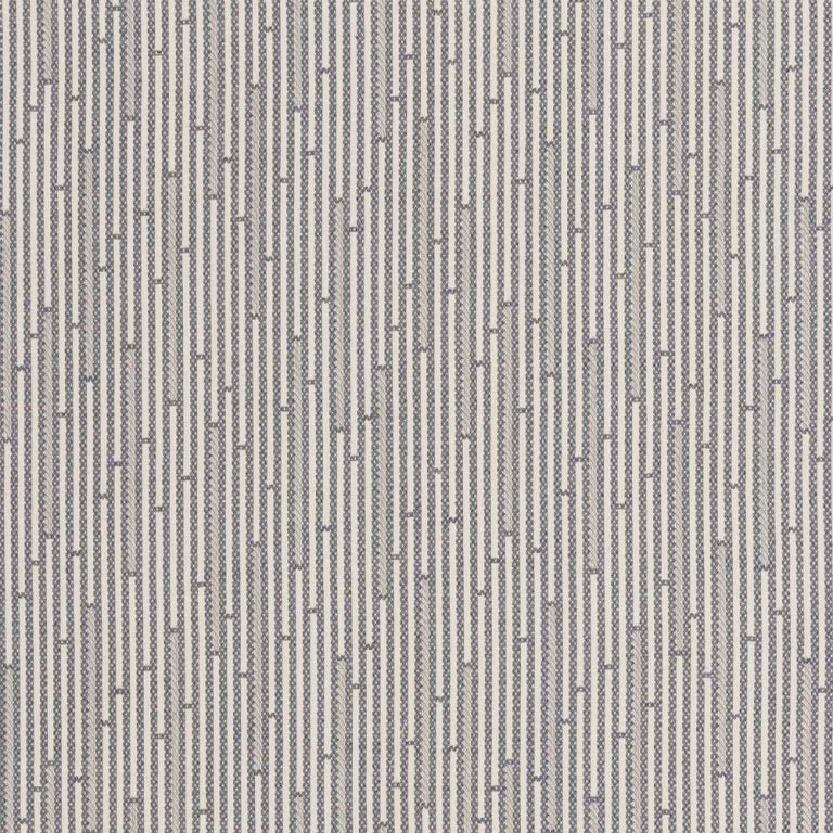 Ian Mankin Trace Bluestone Made to Measure Roman Blinds