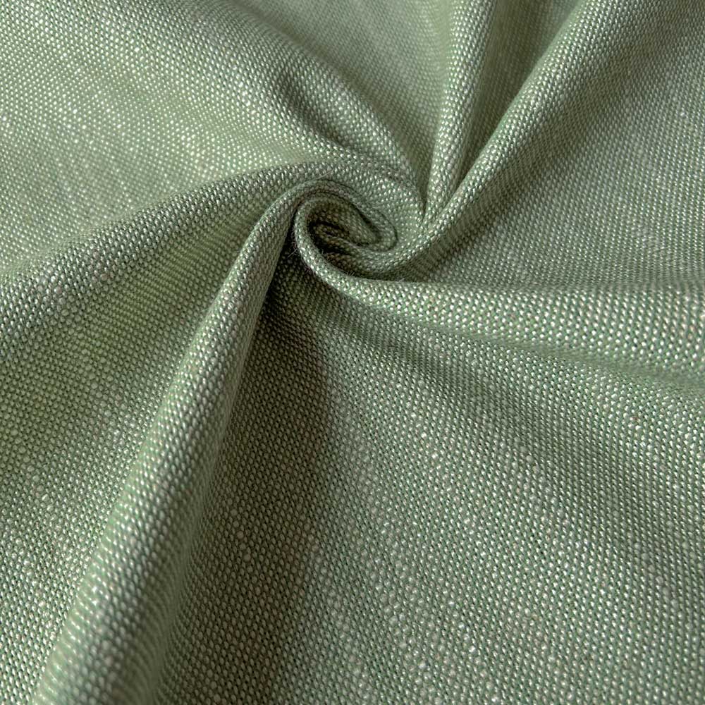 Ian Mankin Flint Green Made to Measure Curtains