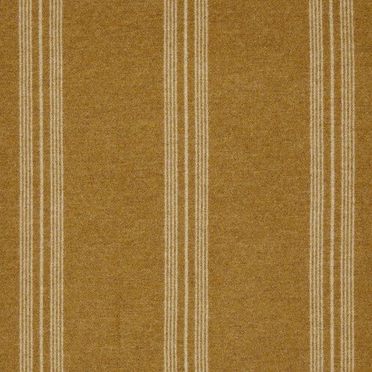 Ian Mankin Garsdale Stripe Mustard Made to Measure Roman Blinds