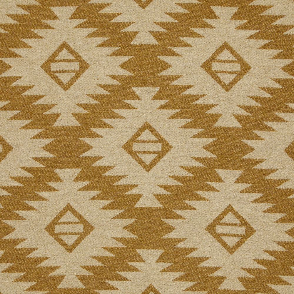 Ian Mankin Ingleborough Mustard Made to Measure Curtains
