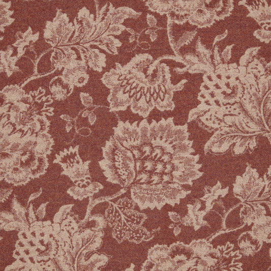 Ian Mankin Studley Floral Rust Made to Measure Roman Blinds
