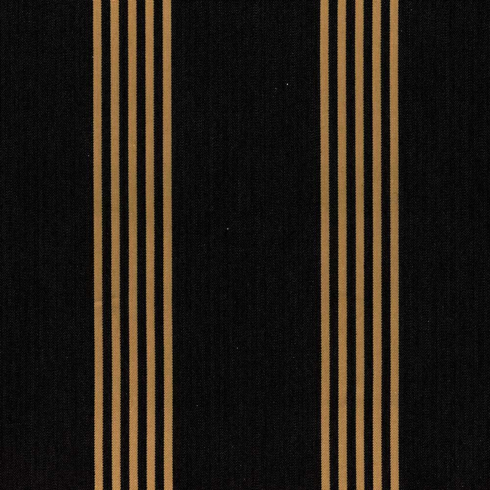 Canvas Stripe Antique Black