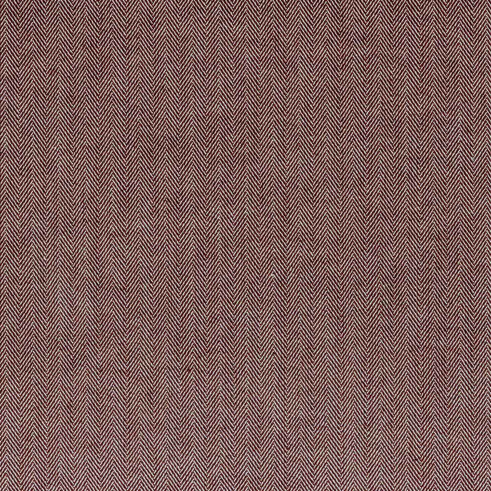 Ian Mankin Fresco Herringbone Brown Made to Measure Curtains