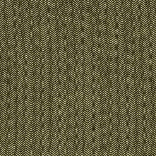 Ian Mankin Fresco Herringbone Khaki Made to Measure Curtains