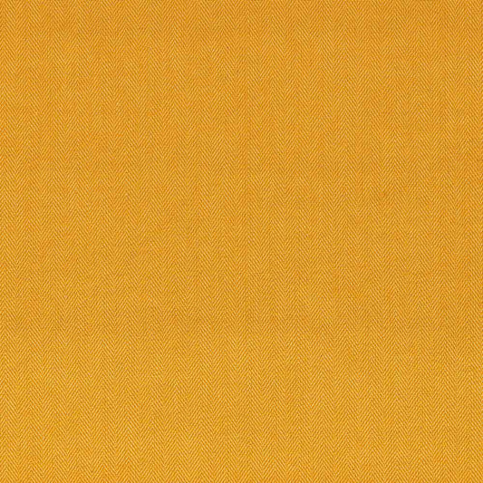 Ian Mankin Fresco Herringbone Ochre Made to Measure Curtains