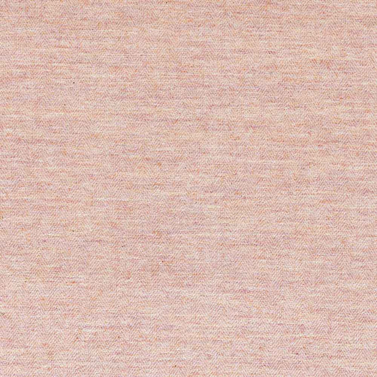 Ian Mankin Fresco Herringbone Pink Made to Measure Roman Blinds