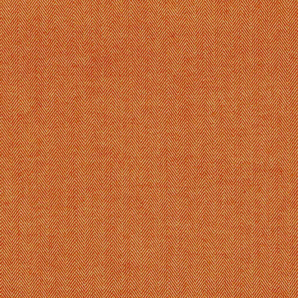 Ian Mankin Fresco Herringbone Rust Made to Measure Roman Blinds