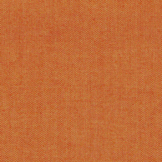 Ian Mankin Fresco Herringbone Rust Made to Measure Curtains