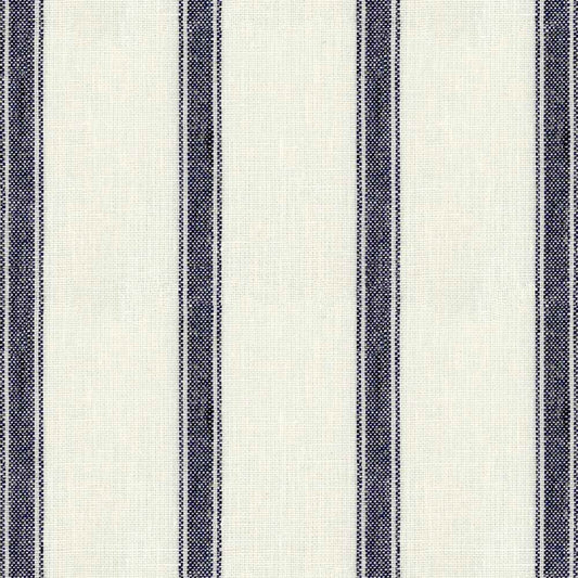 Ian Mankin Angus Stripe Navy Made to Measure Curtains