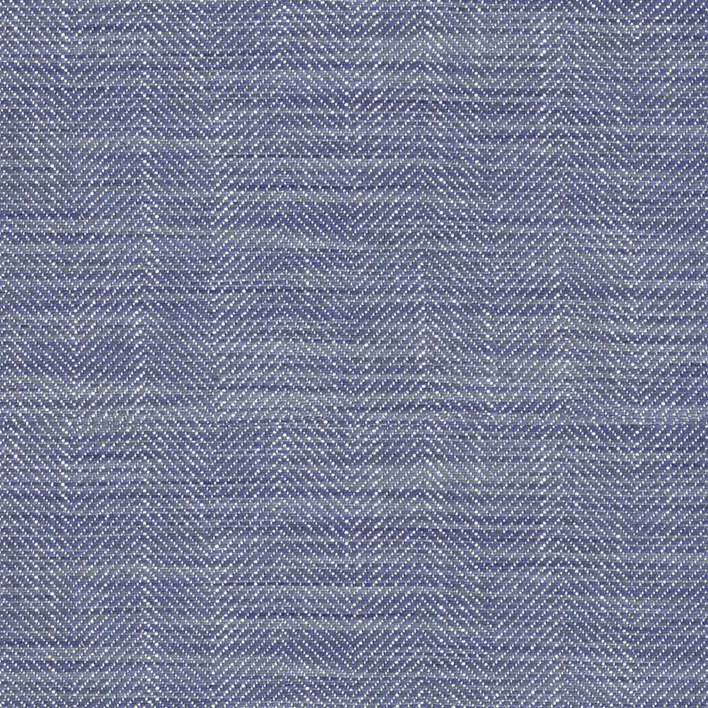Ian Mankin Arran Blue Made to Measure Roman Blinds