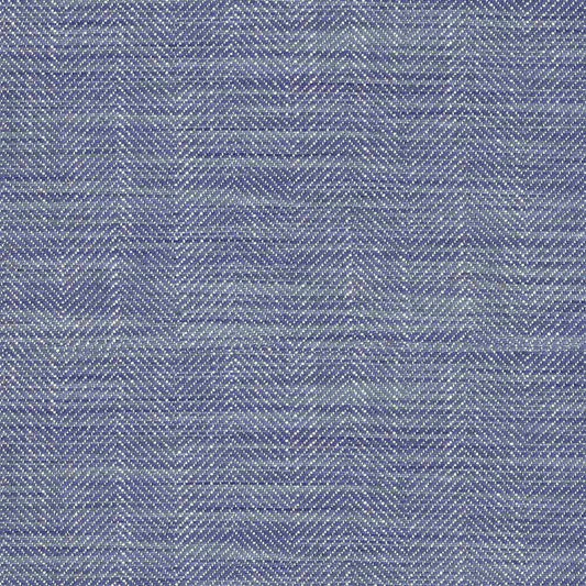 Ian Mankin Arran Blue Made to Measure Roman Blinds
